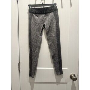 Gymshark Flex Low Rise Leggings Women's Gray Tight Gym Train Workout Yoga S